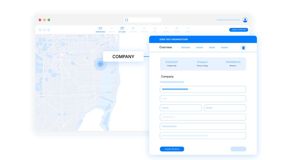CRM entities and connections