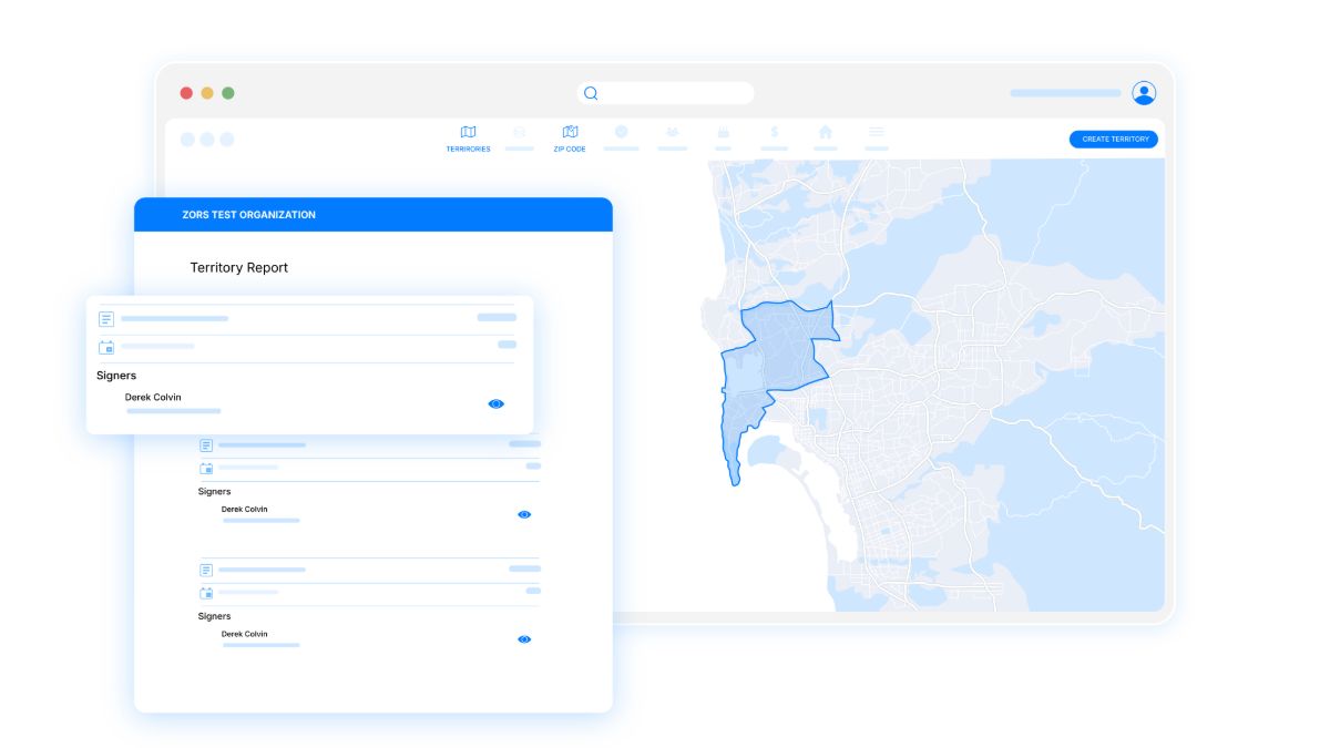 Document template interface